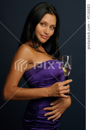 Girl with the glass Girl with the glass 4516883