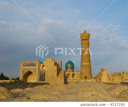 Panorama of Bukhara, Uzbekistan 4517291