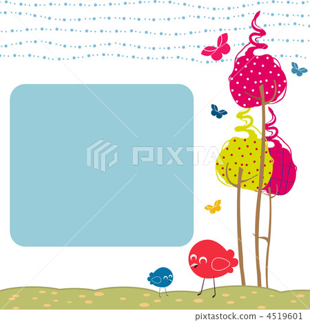 retro greeting card retro greeting card 4519601