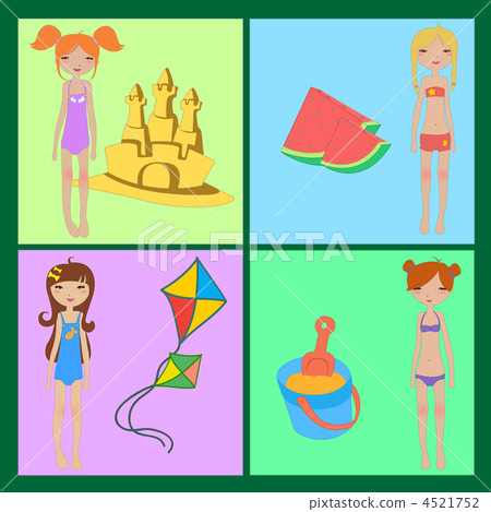 funny summer icons 4521752