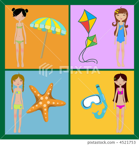 funny summer icons 4521753