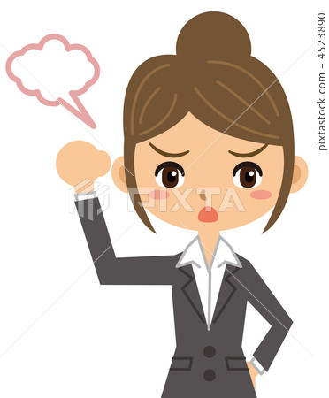 An angry woman 4523890