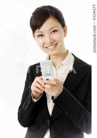 手機和女員工 4524477