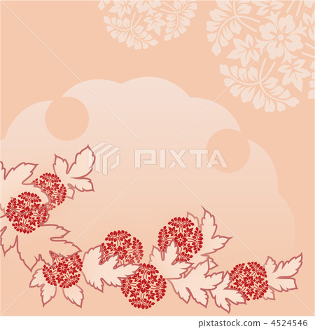 Pink background that made use of traditional... - Stock Illustration ...
