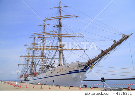 Funakawa Port的Nippon Maru Funakawa Port的Nippon Maru 4526531