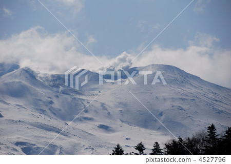 active volcano, mount tokachi, snow mountain 4527796