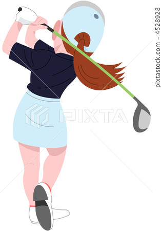 高爾夫女子的後背布魯斯 高爾夫女子的後背布魯斯 4528928