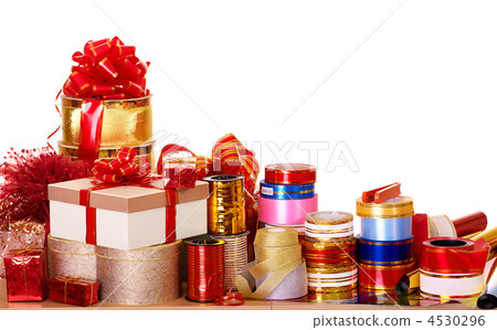 Group of color gift box. 4530296