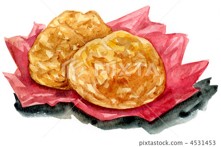 奶油泡芙 西式甜點 illustration 4531453