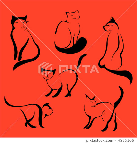 Cat Design Set 4535106