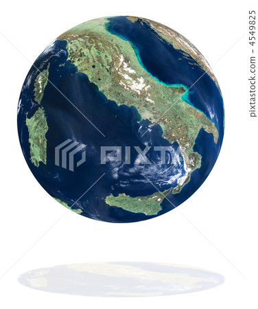 Italy on the Earth planet Italy on the Earth planet 4549825