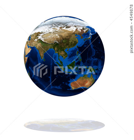 Europe and Asia on the Earth planet Europe and Asia on the Earth planet 4549878