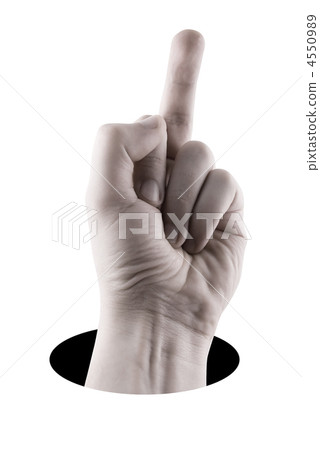 Middle finger Sign 4550989