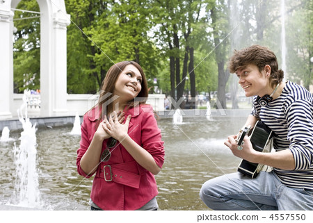 Couple on the first appointment. Couple on the first appointment. 4557550