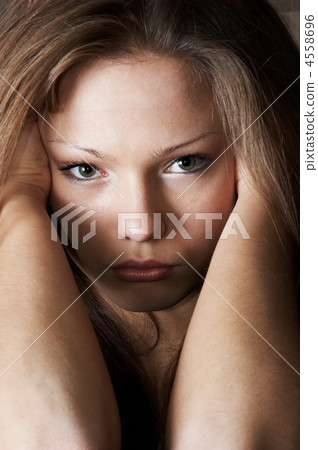 slightly sad glance (color version) slightly sad glance (color version) 4558696