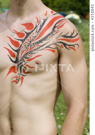 male bodypaint male bodypaint 4558843
