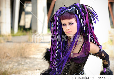 cyber gothic girl 4558990