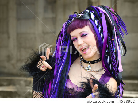 cyber gothic girl 4558992
