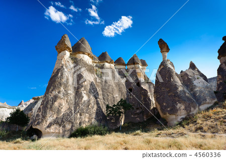 Bizzare rocks in Cappadocia, Turkey Bizzare rocks in Cappadocia, Turkey 4560336