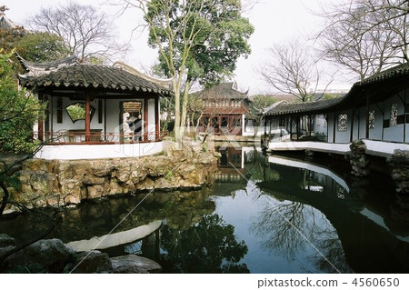 中國蘇州拙政園 4560650