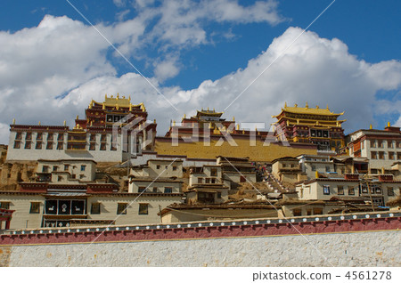 songzanlin tibetan monastery, shangri-la, china 4561278