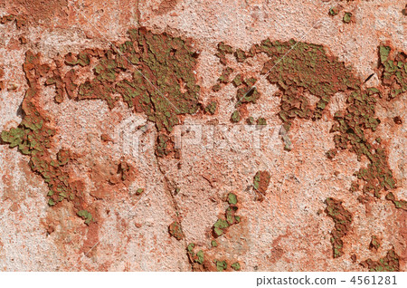 Old painted wall for background or texture 4561281