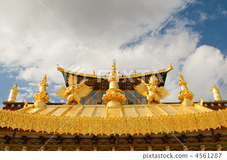 songzanlin tibetan monastery, shangri-la, china 4561287