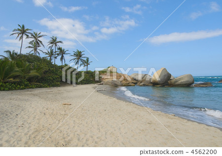 Arrecifes Beach, Tayrona national park, Colombia 4562200
