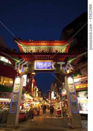 Kobe Nankin town Chinatown Xi'an gate 4562966