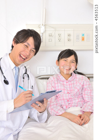 stock photo: child department, pediatric, be hospitalized
