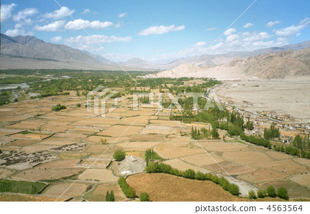 Landscape in the suburb of Ladakh Region, India Landscape in the suburb of Ladakh Region, India 4563564
