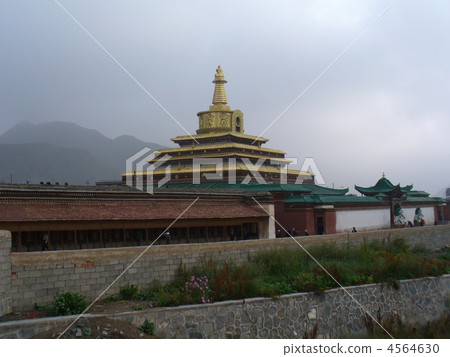 甘肅省Natsuoga Raku寺 4564630