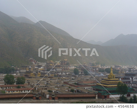 Gansu Province Natsuoga Raku Temple 4564638