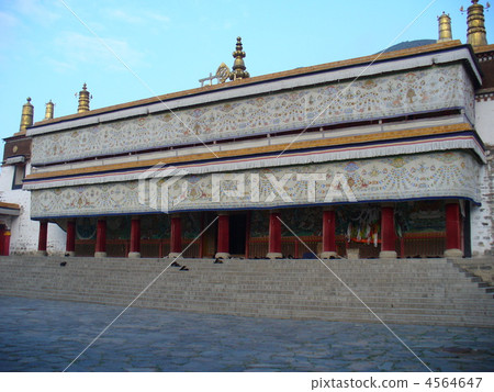 甘肅省Natsuoga Raku寺 甘肅省Natsuoga Raku寺 4564647