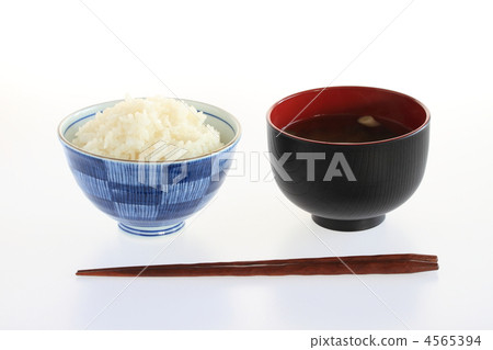 晚餐和味噌湯 4565394