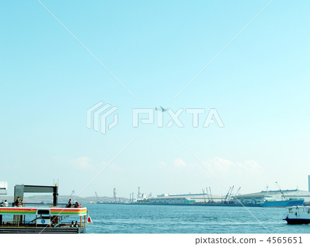 進步 晴朗的天空 台場 4565651