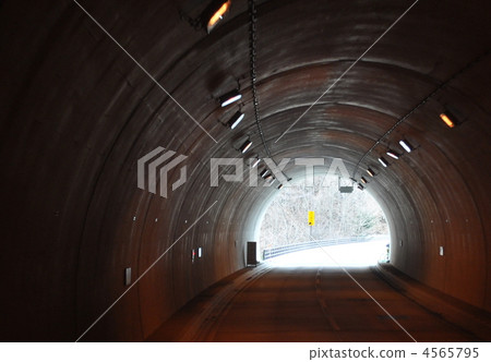 A tunnel A tunnel 4565795