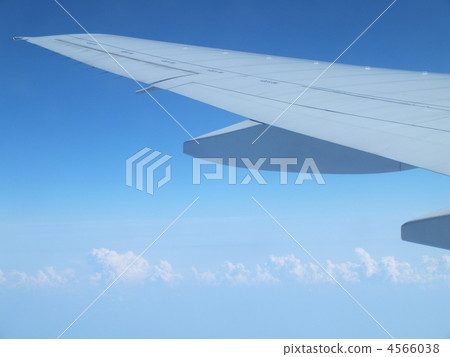 雲彩和翼在藍天 4566038