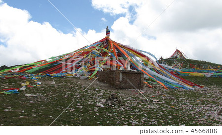 西藏 山脊 佛教 4566808