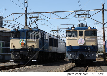 JR藍色列車牽引機EF 64，EF 65 4567295