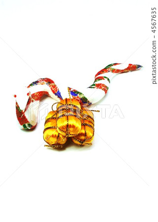 Year New Year's card · Japanese finish snake · white back vertical position gold bale Year New Year's card · Japanese finish snake · white back vertical position gold bale 4567635