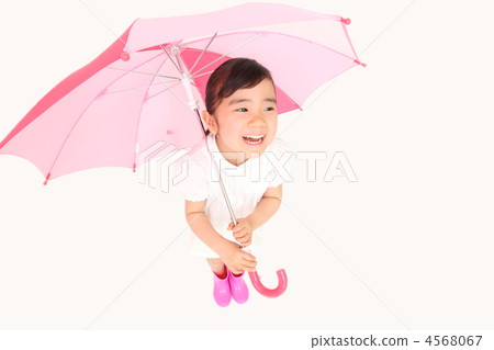 女孩雨天圖像 女孩雨天圖像 4568067