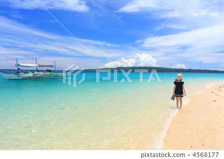 長灘島“Puca Shell Beach” 4568177