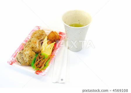 Onigiri lunch and tea Onigiri lunch and tea 4569108