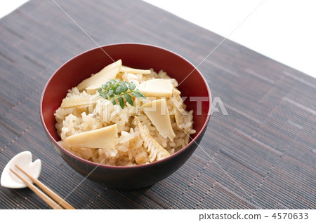 Bamboo shoots rice Bamboo shoots rice 4570633