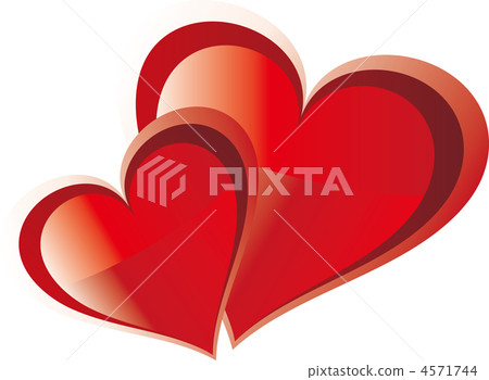 red heart, heart, hearts 4571744