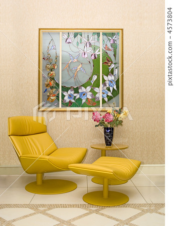 Modern interior with vitrage 4573804