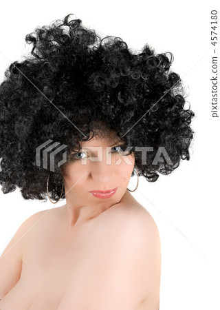 Pretty frizzy woman Pretty frizzy woman 4574180
