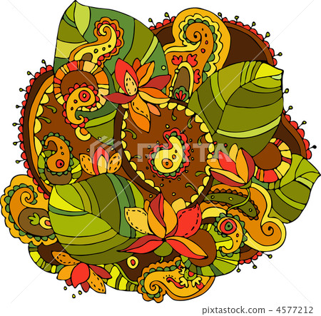 Abstract Flower Element Isolated 4577212
