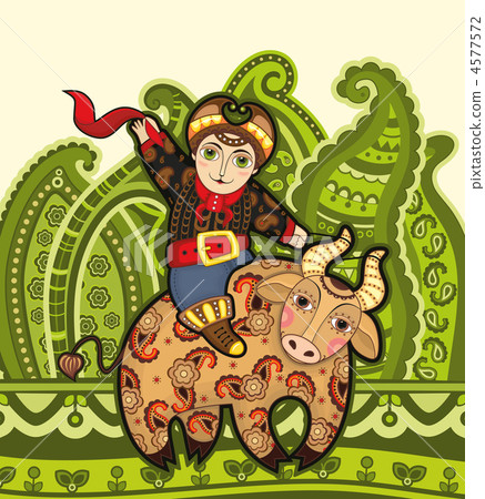 Man Bull Rodeo 4577572